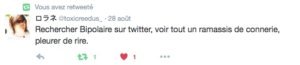 Ecrivez bipolaire sur les réseaux sociaux
