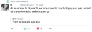 Bipolaire : Malade psychiatrique