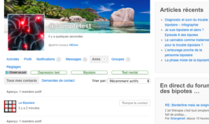 Liste d'amis