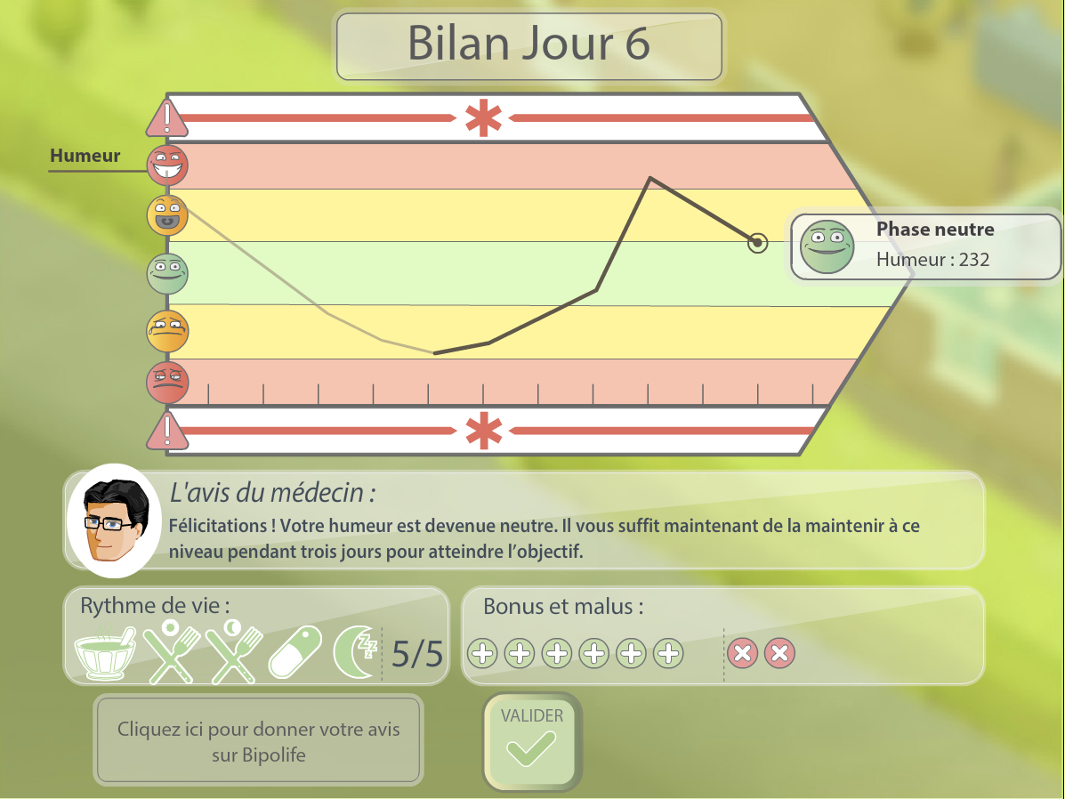 Nouvelle période de stabilité Stable en 6 jours