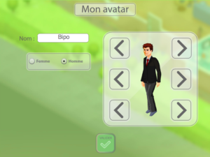 Avatar bipolaire à personnalisé