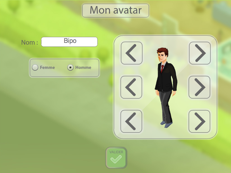 Avatar bipolaire à personnalisé