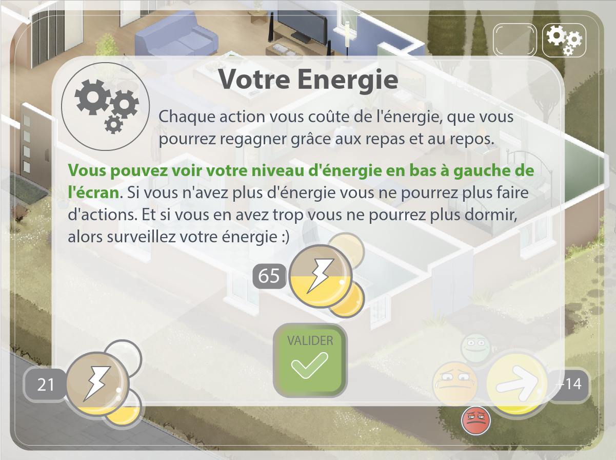 Comprendre les options du jeu