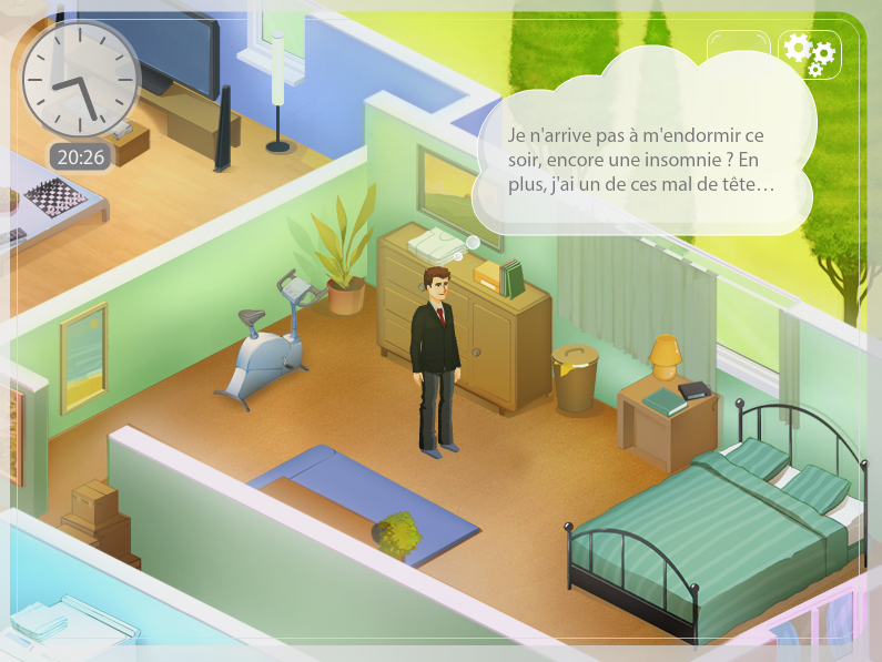 Élément perturbateur Elément déclencheur dans le jeu