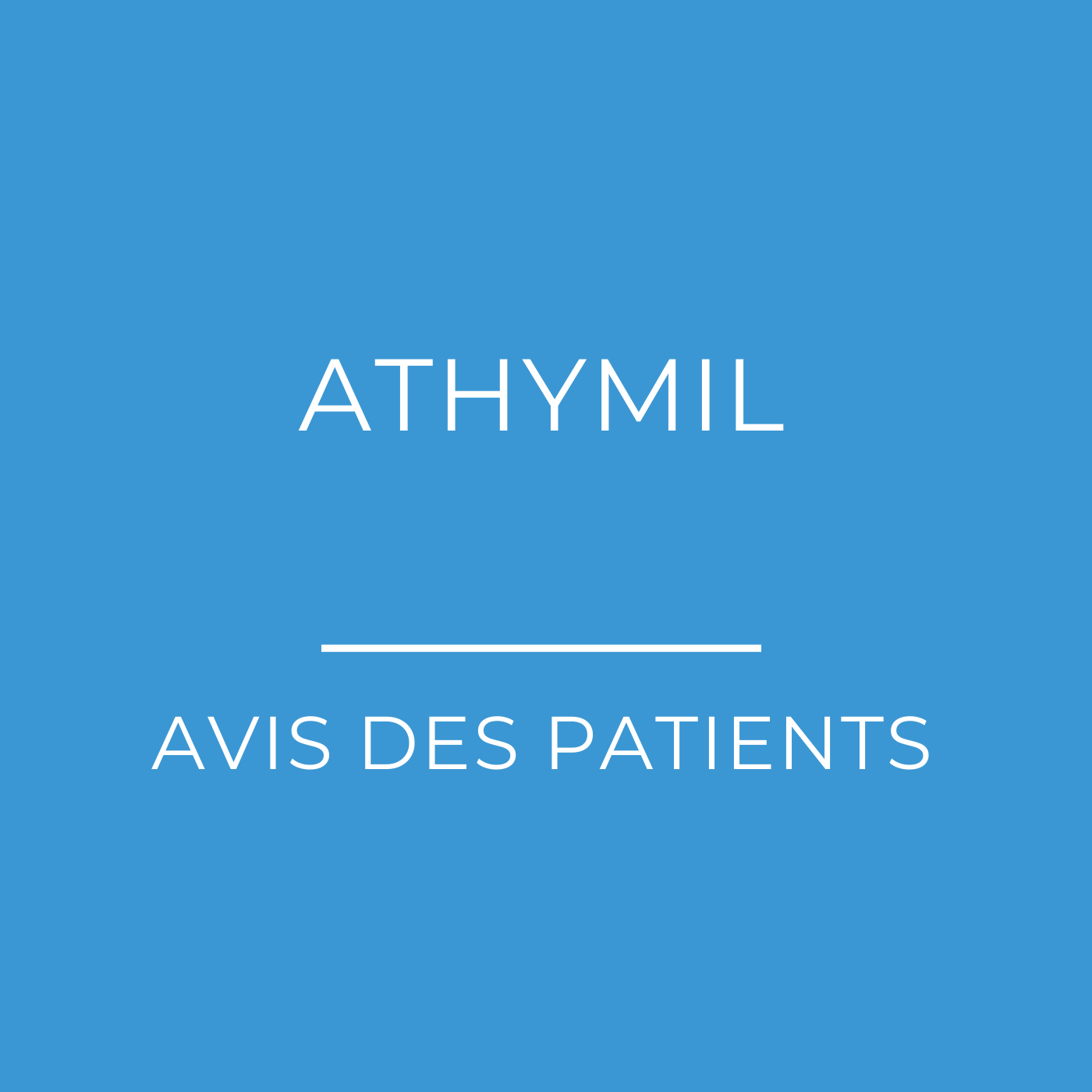 Athymil (Miansérine) : Avis des patients